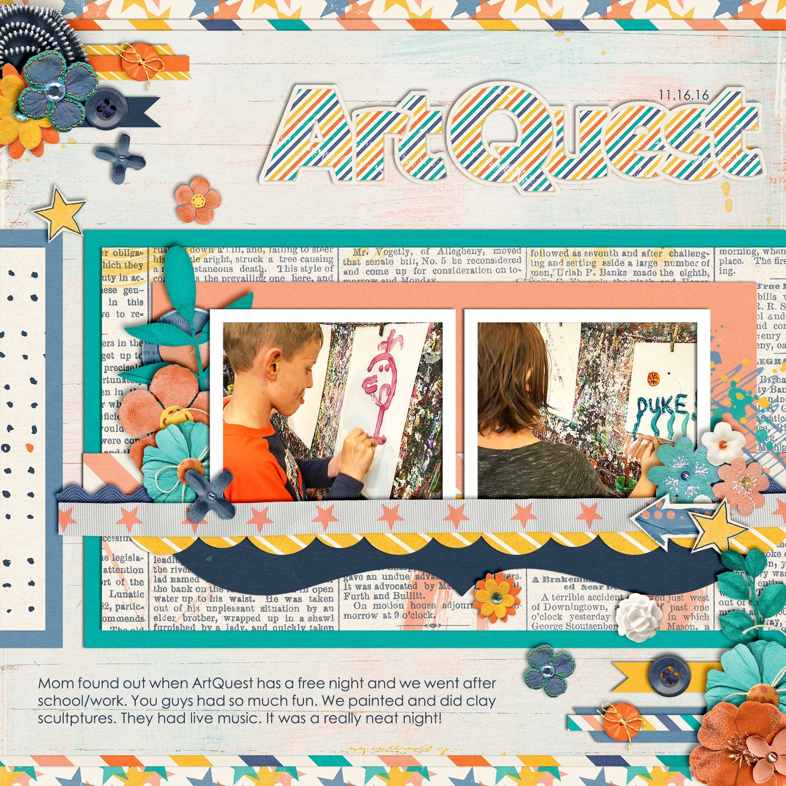 ArtQuest Family Night