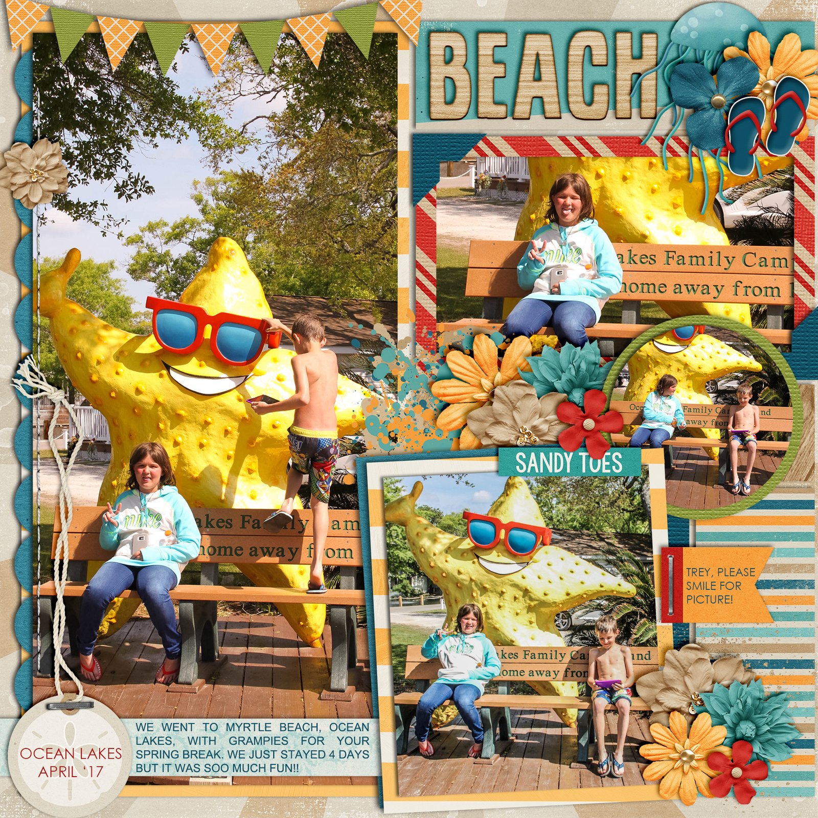 Ocean Lakes Spring Break Vacation